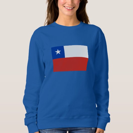 Sweatshirt Drapeau du Chili (Devant)
