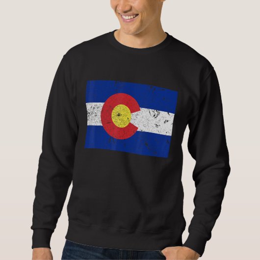 Sweatshirt Drapeau du Colorado (Devant)