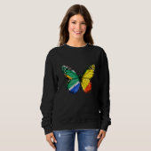 Sweatshirt Drapeau du Congon sud-africain (Devant entier)