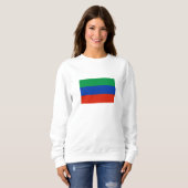 Sweatshirt Drapeau du Daghestan (Devant entier)