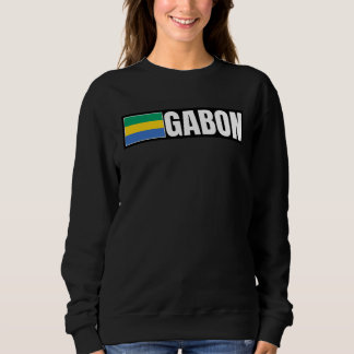 Sweatshirt Drapeau du Gabon