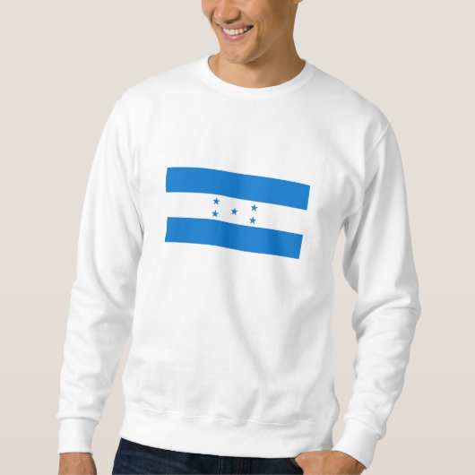 Sweatshirt Drapeau du Honduras (Devant)