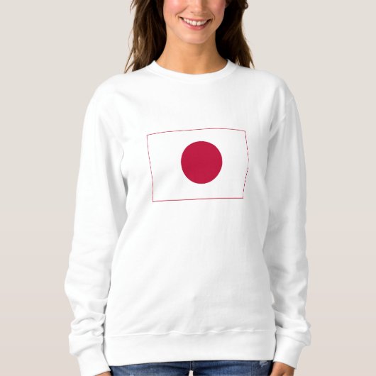 Sweatshirt Drapeau du Japon (Devant)