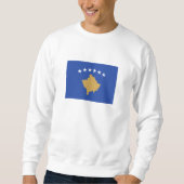 Sweatshirt Drapeau du Kosovo (Devant)
