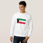 Sweatshirt Drapeau du Koweït (Devant entier)