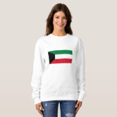 Sweatshirt Drapeau du Koweït (Devant entier)