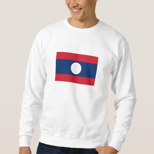 Sweatshirt Drapeau du Laos (Devant)