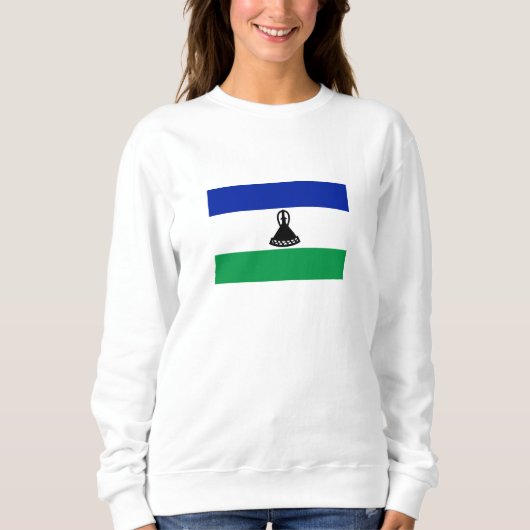 Sweatshirt Drapeau du Lesotho (Devant)
