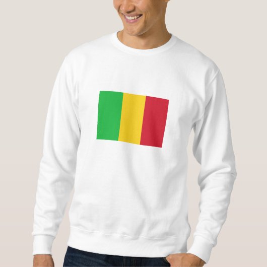 Sweatshirt Drapeau du Mali (Devant)