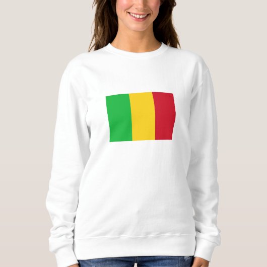 Sweatshirt Drapeau du Mali (Devant)