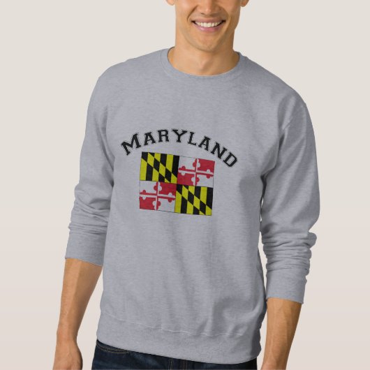 Sweatshirt Drapeau du Maryland (Devant)