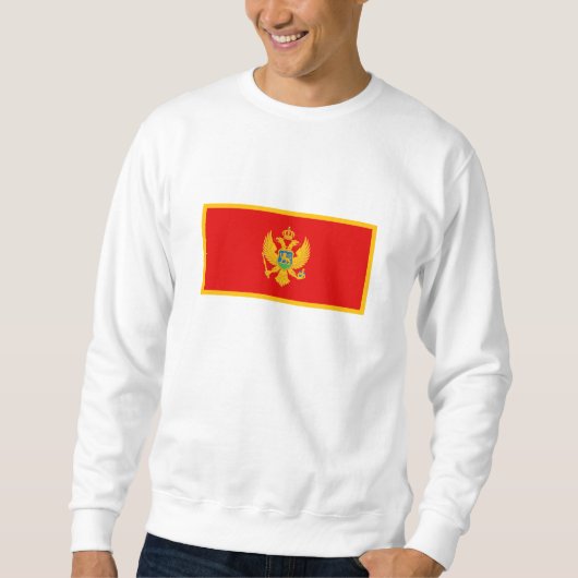 Sweatshirt Drapeau du Monténégro (Devant)