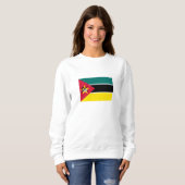 Sweatshirt Drapeau du Mozambique (Devant entier)