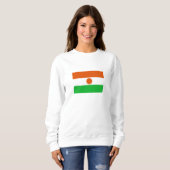 Sweatshirt Drapeau du Niger (Devant entier)