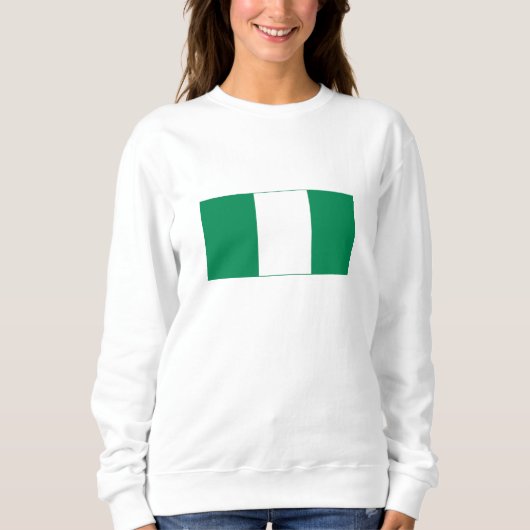 Sweatshirt Drapeau du Nigeria (Devant)