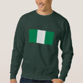 Sweatshirt Drapeau du Nigéria (Devant)