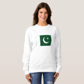 Sweatshirt Drapeau du Pakistan (Devant entier)