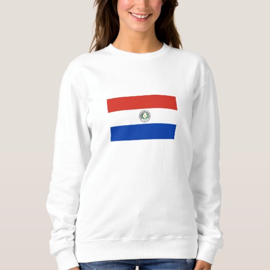 Sweatshirt Drapeau du Paraguay (Devant)