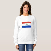 Sweatshirt Drapeau du Paraguay (Devant entier)