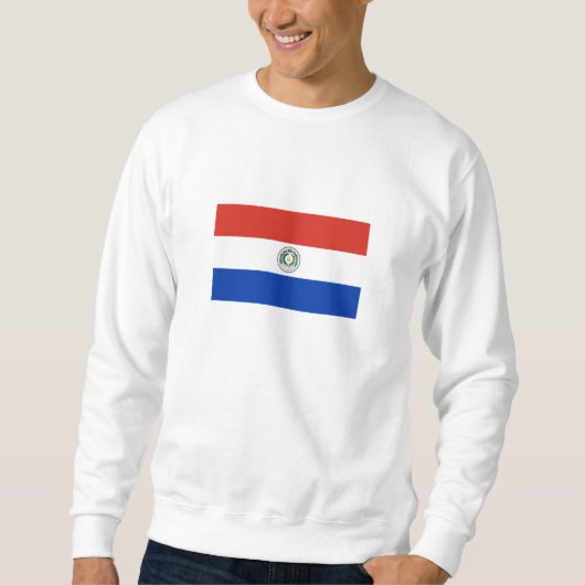 Sweatshirt drapeau du Paraguay (Devant)