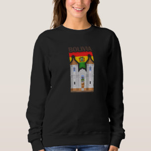 Sweatshirt Drapeau du pays Bolivie