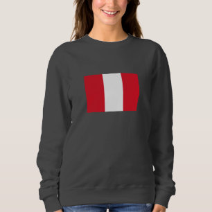 Sweatshirt Drapeau du Pérou
