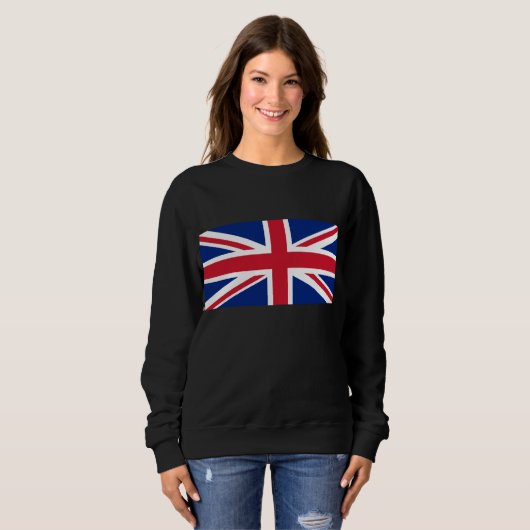 Sweatshirt Drapeau du Royaume-Uni (Devant entier)