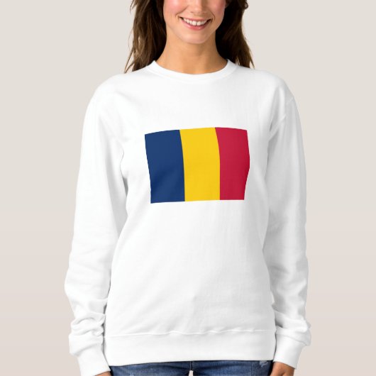 Sweatshirt Drapeau du Tchad (Devant)