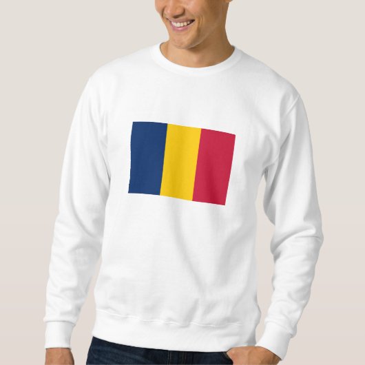 Sweatshirt Drapeau du Tchad (Devant)