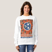 Sweatshirt Drapeau du Tennessee Invasion du Canada (Devant entier)