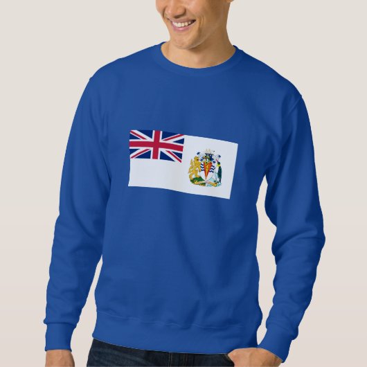 Sweatshirt Drapeau du territoire antarctique britannique (Devant)