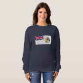 Sweatshirt Drapeau du territoire antarctique britannique (Devant entier)