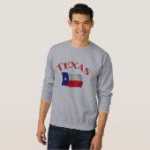 Sweatshirt Drapeau du Texas (Devant entier)