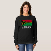 Sweatshirt Drapeau Du Vanuatu (Devant entier)