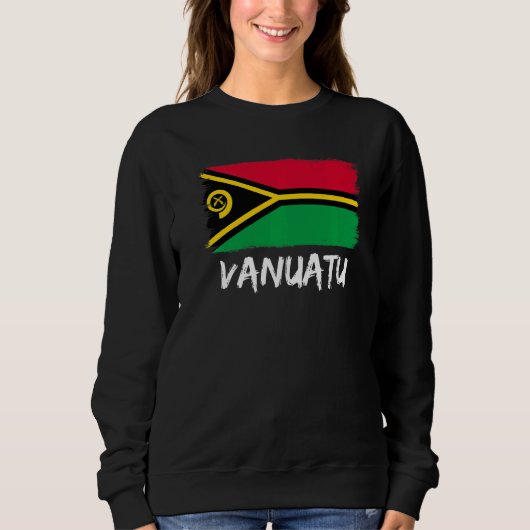 Sweatshirt Drapeau Du Vanuatu (Devant)