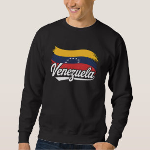 Sweatshirt Drapeau du Vénézuela Fierté vénézuélienne en détre