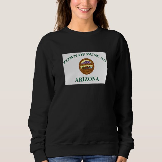 Sweatshirt Drapeau Duncan Arizona (Devant)