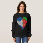 Sweatshirt Drapeau écossais (Devant entier)