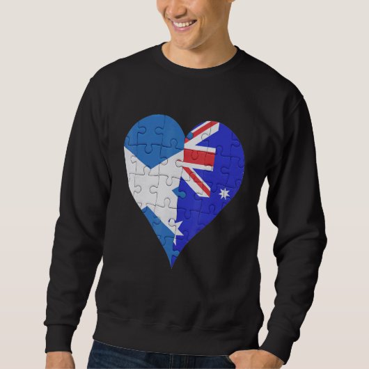 Sweatshirt Drapeau écossais (Devant)