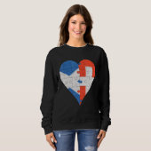 Sweatshirt Drapeau écossais (Devant entier)