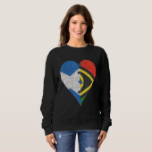 Sweatshirt Drapeau écossais de Vanuatu (Devant entier)