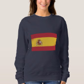 Sweatshirt Drapeau Espagne (Devant)