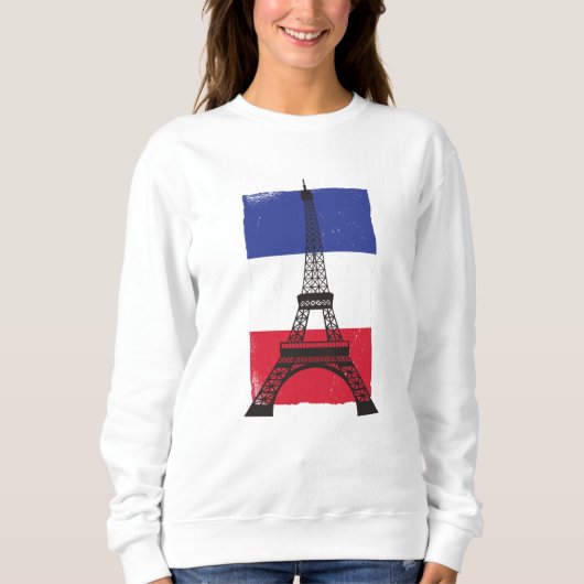 Sweatshirt Drapeau français France (Devant)