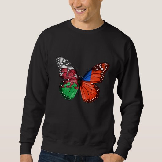 Sweatshirt Drapeau gallois Samoan (Devant)