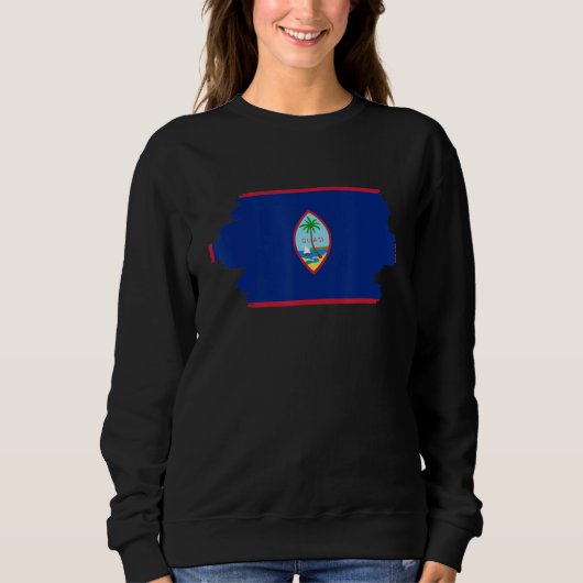 Sweatshirt Drapeau guamanien Guam 1 (Devant)