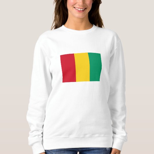 Sweatshirt Drapeau Guinée (Devant)