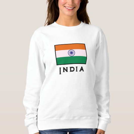 Sweatshirt Drapeau indien Tricolor Tiranga (Devant)