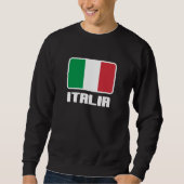 Sweatshirt Drapeau Italia (Devant)