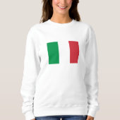 Sweatshirt Drapeau Italie (Devant)