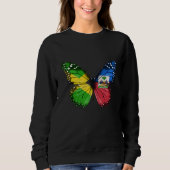 Sweatshirt Drapeau jamaïcain (Devant)